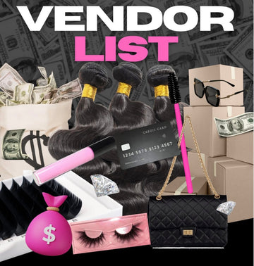 Beginner to 6 figures Vendors List